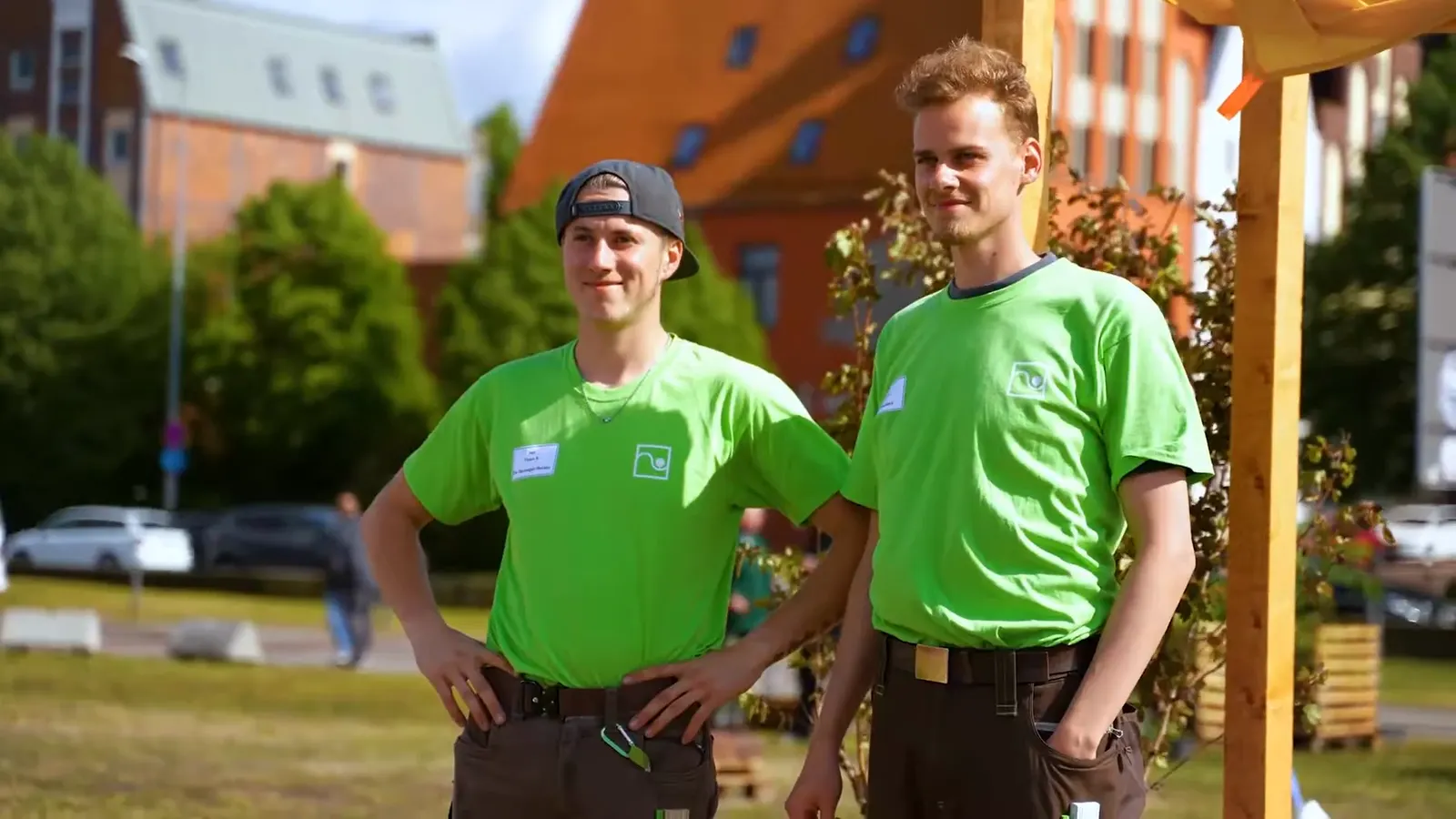 Standbild aus „Aftermovie Landschaftsgärtner-Cup Nord 2022“ für GaLaBau MV