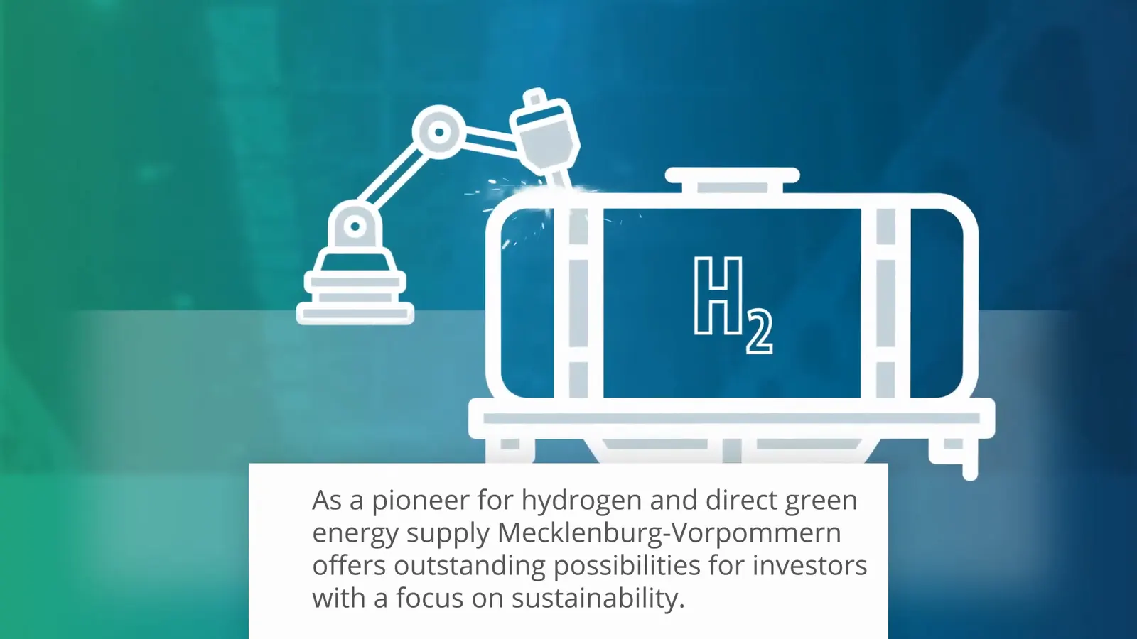 Standbild aus „Invest in MV — Wasserstoff“ für Invest in MV