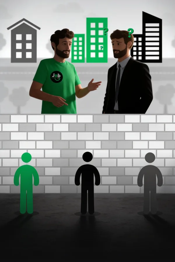 Filmplakat: Job! YourJob!! — Erklärfilm — Erklärfilm & Animation für Job! YourJob!!