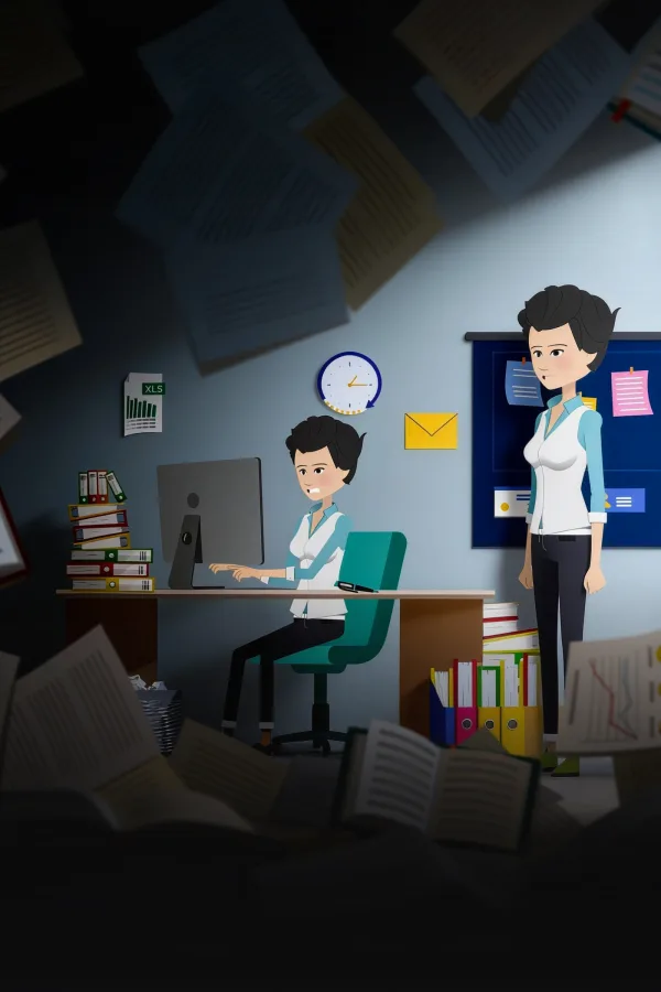 Filmplakat: ClickTime — Zeiterfassung erklärt — Erklärfilm & Animation für ClickTime