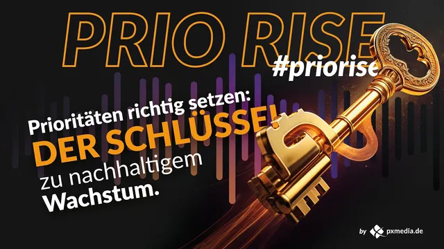 Titelbild der Podcast-Folge „Prioritäten richtig setzen“